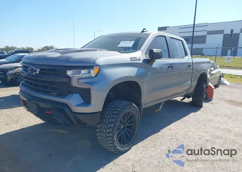 2024 Chevrolet Silverado 1500 4Wd Short Bed Lt Trail Boss из США, поврежденный, VIN 3GCUDFED2RG297186